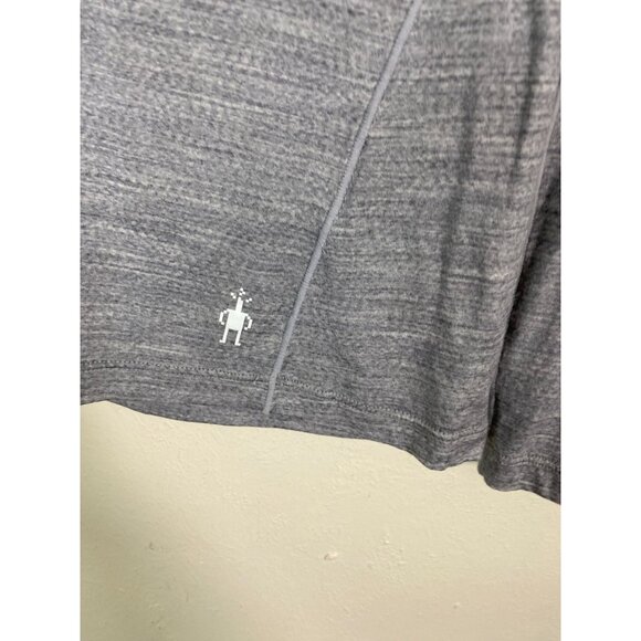 Smartwool Merino 150 Wool Womens Long Sleeve Shirt Gray Top Size Medium Outdoor - Picture 7 of 13